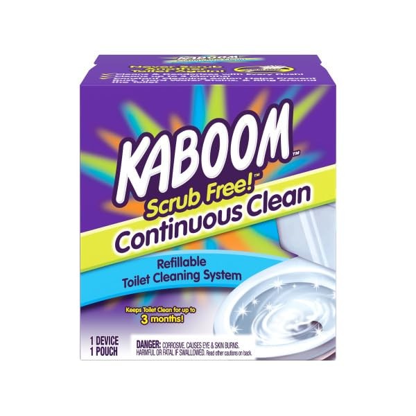 Kaboom Scrub ! Continuous Clean Refillable Cleaning System, 1 Device with 1 P…