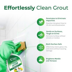 Hygea Natural Tough Action Floor cleaner, NEW Tile and grout cleaning supplies