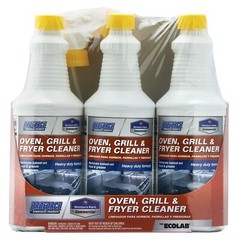 Member’s Mark Commercial Oven, Grill and Fryer Cleaner, 32 oz., 3 Piece