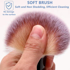 3 Pack Microfiber Duster, Small Dust Brushes, Feather Duster, Soft Fibers, Effic