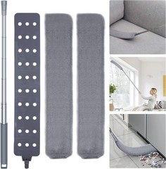 Retractable Gap Dust Cleaner Cleaning Tools with 2 Microfiber Dusting Cloths