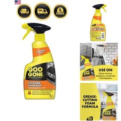 Degreaser Kitchen Cleaner Spray Grease Remover Baked Food 14 Fl Oz