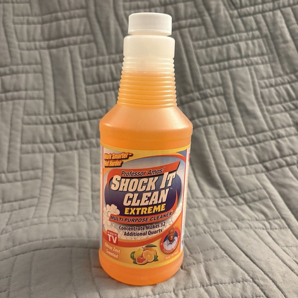 Professor Amos Shock It Clean Extreme Multi Purpose Cleaner Citrus Zest 16 Oz