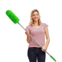 Microfiber Feather Duster Extendable Duster with 100 inches Extra Long Pole, …