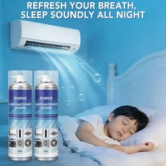 Professional AC Cleaner Foam Spray – Multi-Surface Coil & Unit Cleaner, 2 Pack