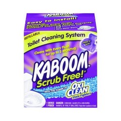 NEW Church And Dwight 35113 KABOOM Scrub Free Toilet Cleaning System Cleaner