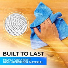 Shine Bright Microfiber Cloths – 3-Pack Streak-Free Cleaning for 16″ x 16″