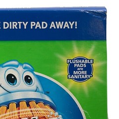 Scrubbing Bubbles Fresh Brush Flushable Toilet Bowl Cleaner 12 Refills Citrus