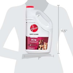 Hoover Paws & Claws Pet Stain and Odor Remover,Carpet Cleaner Solution,128 fl oz
