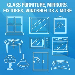 Streak-Free Glass Cleaning Wipes – Disposable for Windows, Mirrors, Home & Auto