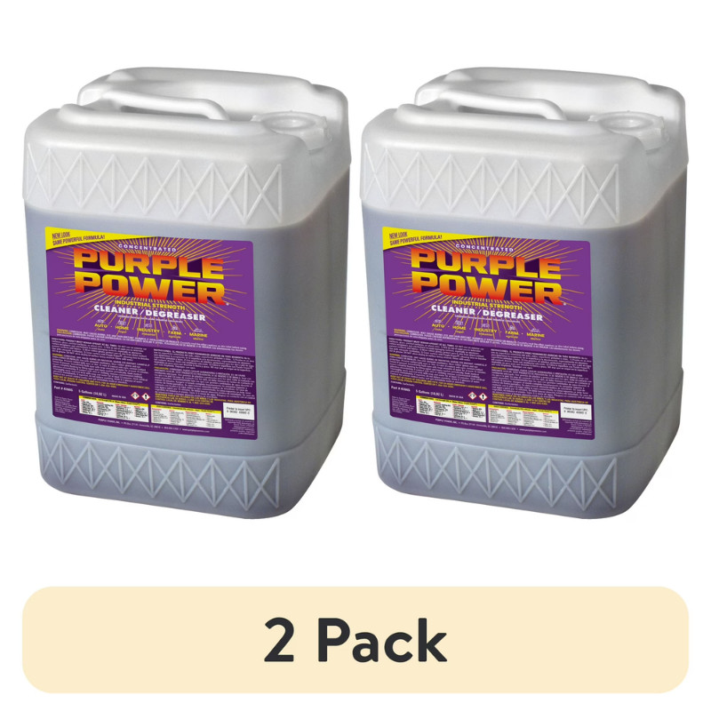 2 Pack Purple Power Industrial Strength Cleaner & Degreaser 5 Gallon