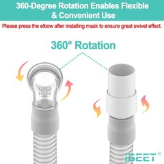 Short Tube Assembly for Swift Fx, Hose Supplies for Swift FX, Includes Short Tub