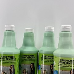 4 Bioclean Hard Water Stain Remover Cleans & Seals 20.3 oz Bottles (Lot Of 4)