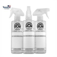 ACC137 Secondary Container Dilution Bottle with Natural Sprayer, 3 Pack, 16 Oz,