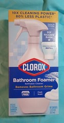 Clorox Fresh Scent Concentrated Bathroom Cleaner Liquid Refillable