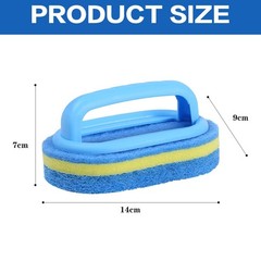 All Purpose Cleaning Brush for Bathroom, Kitchen, Bathtub, and Shower – Heavy…