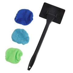 3PCS Window Windshield Cleaning Tool Microfiber Car Wiper Cleaner Glass Brush US