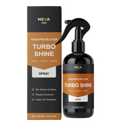 Nexa TurboShine Car Polish & Shine Spray – Enhances Gloss & Surface Smoothness