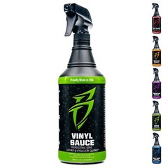 Vinyl Sauce 32 Fl Oz Marine Upholstery Cleaner Non Silicone Safe for Boats