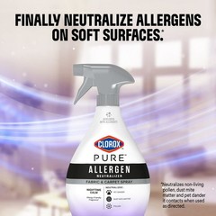 Clorox PURE Allergen Neutralizer Fabric & Carpet Spray, Nighttime Calm, 26 fl oz