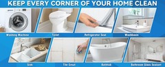 Stain Cleaner, 8 Floz Washing hine Cleaner l with Brush,