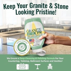 Granite CPR Cleaner & Polish Can Be Used Daily On Granite, Marble, Quartz & Cori