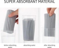 4-Pack Damp Duster Sponge, Clean Everywhere Easily- Clean Blinds, Baseboards, Wa