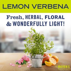 Mrs Meyers Probiotic Drain Maintenance Lemon Verbena 32 oz Plant Based Cleaner