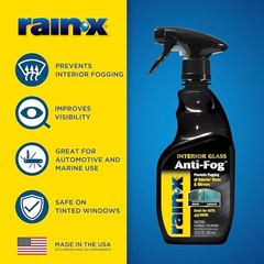 Rain-X 630046 Interior Glass Anti-Fog, 12 oz. – Prevents 12 Fl Oz (Pack of 1)