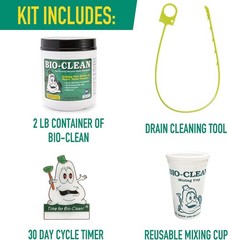 Bio-Clean Ultimate Pipe Cleaning Kit。