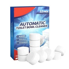 Vacplus Toilet Bowl Cleaner Tablets 12 PACK, Automatic Toilet Bowl Cleaners