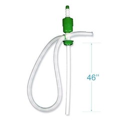Boardwalk Drum Pump, 5 gpm, Plastic, 46″ Tall, Clear