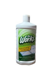 The Works, Tub & Shower Cleaner 16 fl oz Hard Water Rust New Old Stock See Image