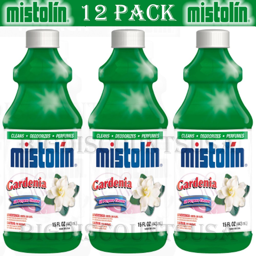 Mistolin All Purpose Cleaning Solution Gardenia 15 fl oz (12 PACK)