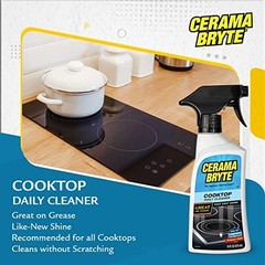 Daily Spray Cooktop and Stove Top Cleaner for Glass & Pads Combo Kit – Ceramic S