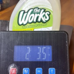 The Works Tub & Shower Cleaner Spray 32 oz 1 Bottle Discontinued NOS