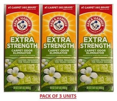 Arm & Hammer Extra Strength Carpet Odor Eliminator 30 oz. / (Pack of 3units)