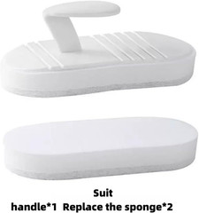 Cleaning Brush Set Scraper PadPool Wall Bathroom Tile Grout Floor Tub Shower Kit