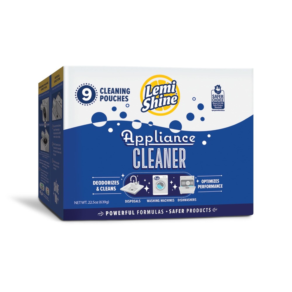 Lemi Shine Natural Appliance Cleaner & 1.78 Ounce (Pack of 9), white
