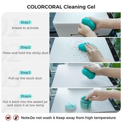 2Pack Car Cleaning Universal Dust Cleaner for Car Vent Keyboard Cleaning Deta…