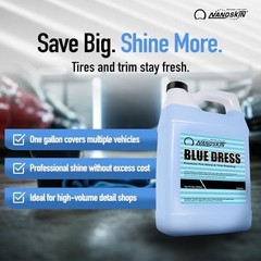 BLUE DRESS Premium Dressing 5 Gallons- Sprayable 640 Fl Oz (Pack of 1)