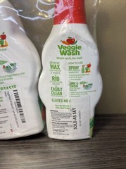 Citrus Magic Veggie Wash – 16oz Spray Bottle And Organic 32 fl oz Refill Bottle