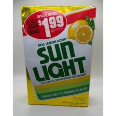 Vintage Sun Light Dishwasher Detergent Powder 50 oz