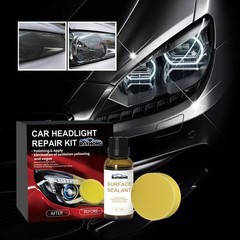 Headlight Polish Restore Kit For Car Headlamp Lens Deoxidizer Compound