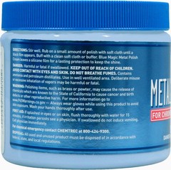 Blue Magic Metal Polish Cream Non Abrasive for Brass Copper Silver Aluminum