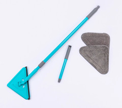 CAMPANELLI Pro Series Windshield & Glass Cleaning Kit-Aqua