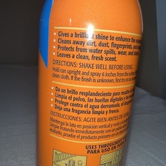 Behold Furniture Polish Citrus 16.6 Ounce Shine And Protect