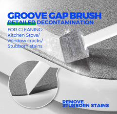 Holikme 7 Pack Deep Cleaning Brush Set, Scrub Pads with Scraper Tip for Pool