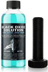 Iron Blackening Solution 3.5 Fl Oz Black Oxide Coating Metal Blackening Kit