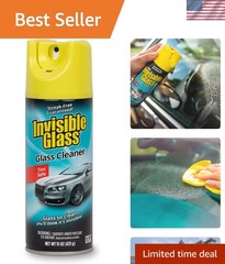 91163 Streak-Free Glass Cleaner Spray – 15 oz Ammonia-Free Formula